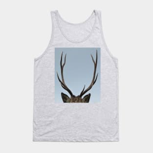 Close up of a Highland Stag Tank Top